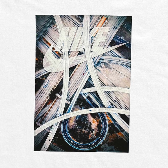 Nike Sportswear LA Lakers Tee Men’s Size L White Graphic Logo NSW Los Angeles DS - Picture 3 of 12